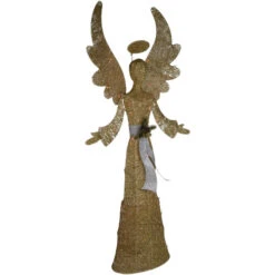 Northlight Lighted Golden Angel Christmas Decoration - 68" - Clear Lights -Winter Decor Store northlight y93949 3 32469.1677147709