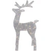 Northlight LED Lighted Glitter Reindeer Outdoor Christmas Decoration - 39.5" - Warm White