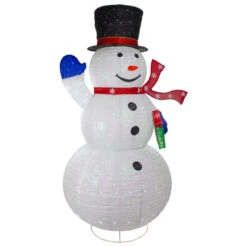 Northlight LED Lighted Iridescent Twinkling Snowman Outdoor Christmas Decoration - 71" 10 Northlight LED Lighted Iridescent Twinkling Snowman Outdoor Christmas Decoration - 71" -Winter Decor Store northlight ye92365 1 74999.1646269136