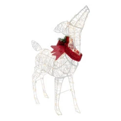 Northlight 35" LED Lighted Standing Reindeer With Bow Outdoor Christmas Decoration 7 Northlight 35" LED Lighted Standing Reindeer With Bow Outdoor Christmas Decoration -Winter Decor Store northlight ye92371 2 40045.1702056330