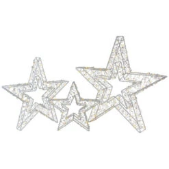 Northlight LED Lighted Multi-Function Outdoor Christmas Stars - 23" - Multicolor - Set Of 3 11 Northlight LED Lighted Multi-Function Outdoor Christmas Stars - 23" - Multicolor - Set Of 3 -Winter Decor Store northlight ye92372 04 updated 91999.1719265112