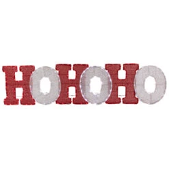 Northlight LED Lighted "Ho Ho Ho" Outdoor Christmas Decoration - 76.75" - Red And White Lights 7 Northlight LED Lighted "Ho Ho Ho" Outdoor Christmas Decoration - 76.75" - Red And White Lights -Winter Decor Store northlight ye93933 1 43204.1702056330