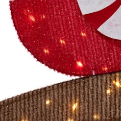 Northlight Lighted Winter Friends Christmas Coaster Outdoor Decoration - 4.5' - LED Warm White -Winter Decor Store northlight ye95940 04 58987.1724462600