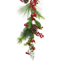 Northlight Berry Pine And Eucalyptus Artificial Christmas Garland - 5' X 10" - Unlit 7 Northlight Berry Pine And Eucalyptus Artificial Christmas Garland - 5' X 10" - Unlit -Winter Decor Store northlight yk87867 1 91661.1664639377