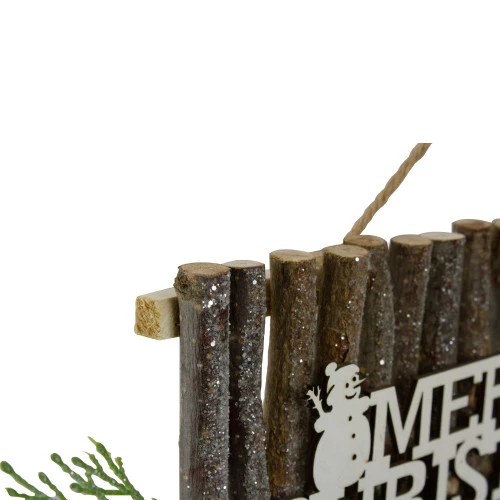 Northlight 16" Rustic "Merry Christmas" Wall Sign 3 Northlight 16" Rustic "Merry Christmas" Wall Sign - Image 3