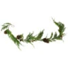 Northlight 5' Assorted Pine And Pinecone Artificial Christmas Garland, Unlit