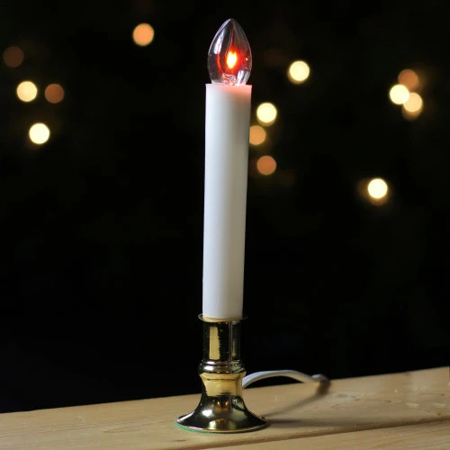 Northlight Single Flicker Flame Christmas Candle Lamp - 8.75" 2 Northlight Single Flicker Flame Christmas Candle Lamp - 8.75" - Image 2