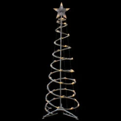 Northlight LED Lighted Spiral Cone Tree Outdoor Christmas Decoration - 4' - Warm White Lights 6 Northlight LED Lighted Spiral Cone Tree Outdoor Christmas Decoration - 4' - Warm White Lights -Winter Decor Store northlight ys92333 med sample 2 62295.1665610758