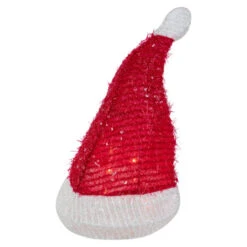 Northlight 12.25" Lighted Santa Hat Christmas Tree Topper, Clear Lights 6 Northlight 12.25" Lighted Santa Hat Christmas Tree Topper, Clear Lights -Winter Decor Store northlight ys93824 3 40003.1663087205