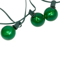Northlight 10-Count Green G50 Globe Christmas Patio Lights- 9ft, Green Wire 10 Northlight 10-Count Green G50 Globe Christmas Patio Lights- 9ft, Green Wire -Winter Decor Store northlight ys93864 02 10443.1709061166