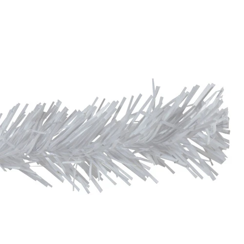 Northlight Crystal Spruce Artificial Christmas Garland - 9' X 12" - White - Unlit 2 Northlight Crystal Spruce Artificial Christmas Garland - 9' X 12" - White - Unlit - Image 2