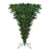 Northlight 7' Pre-Lit Green Spruce Artificial Upside Down Christmas Tree - Clear Lights