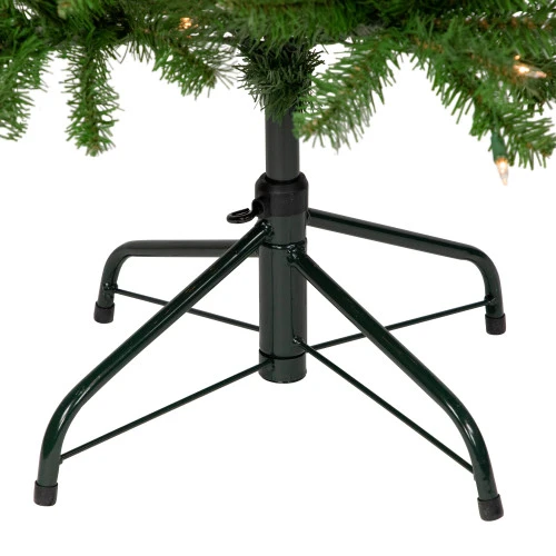 Northlight 4.5' Pre-Lit White River Fir Artificial Pencil Christmas Tree - Clear Lights 5 Northlight 4.5' Pre-Lit White River Fir Artificial Pencil Christmas Tree - Clear Lights - Image 5