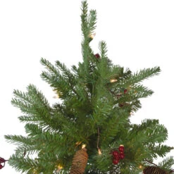Northlight Real Touch™? Pre-Lit Medium Mixed Winter Berry Pine Artificial Christmas Tree - 7.5' - Clear Lights 11 Northlight Real Touch™? Pre-Lit Medium Mixed Winter Berry Pine Artificial Christmas Tree - 7.5' - Clear Lights -Winter Decor Store northlight z27676 2 30449.1697819517