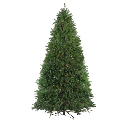 Northlight 10' Pre-Lit Full Northern Pine Artificial Christmas Tree, Multi Lights 2 Northlight 10' Pre-Lit Full Northern Pine Artificial Christmas Tree, Multi Lights - Image 2