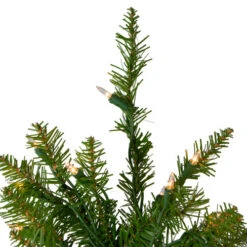 Northlight 4' Pre-Lit Full Northern Pine Artificial Christmas Tree, Clear Lights -Winter Decor Store northlight z84470 2 37667.1588370625