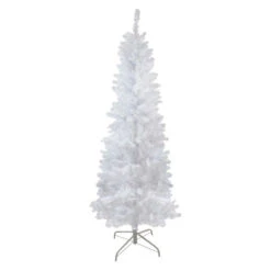 Northlight 6' Pencil White Spruce Artificial Christmas Tree - Unlit