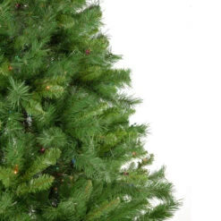 Northlight 7.5' Pre-Lit Chatham Pine Artificial Christmas Tree, Multi-Color Lights -Winter Decor Store northlight z94024 2 95528.1653151917