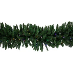 Northlight 25' X 20" Pre-Lit Buffalo Fir Artificial Christmas Garland - Multi-Color LED Lights -Winter Decor Store northlight z94306 4 07128.1686576351