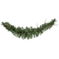 Northlight Country Mixed Pine With Pinecones Artificial Christmas Garland - 6' X 9" - Unlit 7 Northlight Country Mixed Pine With Pinecones Artificial Christmas Garland - 6' X 9" - Unlit -Winter Decor Store northlight z99489 1new 80983.1668587293
