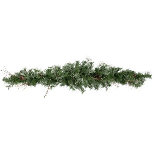 Northlight Country Mixed Pine With Pinecones Artificial Christmas Garland - 6' X 9" - Unlit 1 Northlight Country Mixed Pine With Pinecones Artificial Christmas Garland - 6' X 9" - Unlit