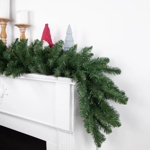 Northlight Buffalo Fir Artificial Christmas Garland - 9' X 16" - Unlit 2 Northlight Buffalo Fir Artificial Christmas Garland - 9' X 16" - Unlit - Image 2