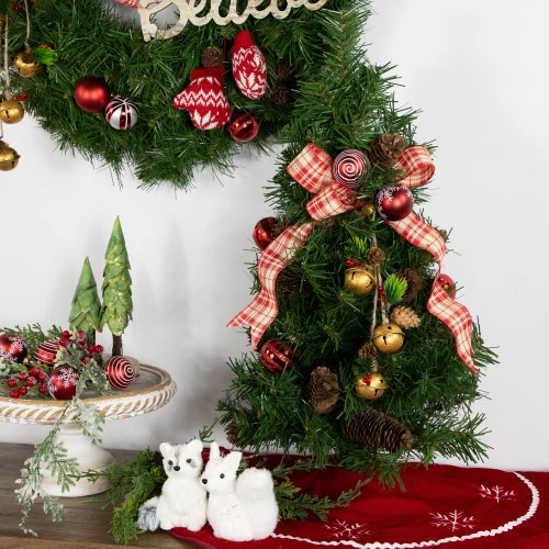 Full Dakota Pine Artificial Christmas Tree - 2' - Unlit 3 Full Dakota Pine Artificial Christmas Tree - 2' - Unlit - Image 3