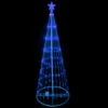 Northlight LED Lighted Christmas Tree Show Cone Outdoor Decoration - 9' - Blue