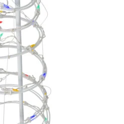 Northlight LED Lighted Spiral Cone Trees Outdoor Christmas Decorations - Multicolor - Set Of 2 7 Northlight LED Lighted Spiral Cone Trees Outdoor Christmas Decorations - Multicolor - Set Of 2 -Winter Decor Store northlight zg15654 2 53330.1588415055