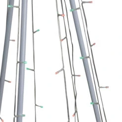 Northlight LED Lighted Twinkling Show Cone Outdoor Christmas Tree - 5' - Red And Green -Winter Decor Store northlight zg15657 04 24628.1715633132