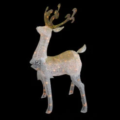 Northlight Lighted Standing Buck Outdoor Christmas Decoration - 48" - Warm White Lights -Winter Decor Store northlightct 55 160 107 4 06443.1618500400