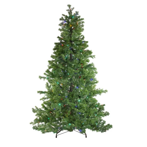 Northlight Real Touch™ Pre-Lit Green Mountain Pine Artificial Christmas Tree - 6.5' - Dual Color LED 2 Northlight Real Touch™ Pre-Lit Green Mountain Pine Artificial Christmas Tree - 6.5' - Dual Color LED - Image 2