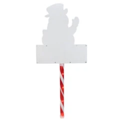 Northlight 28.5" Lighted Snowman 'LET IT SNOW' Christmas Lawn Stake - Clear Lights -Winter Decor Store nothlight zg27649 3 37750.1588415299