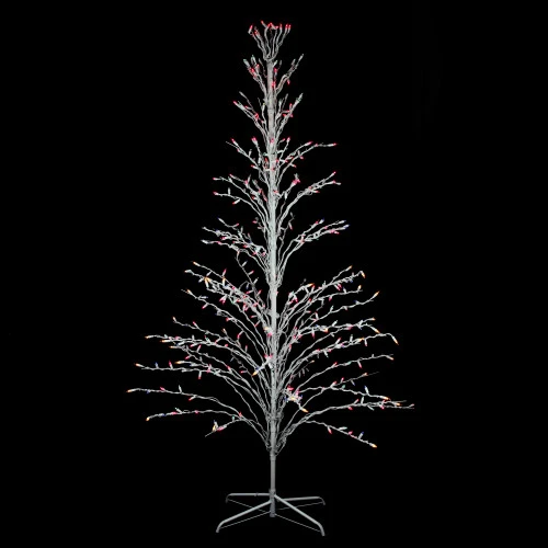 Northlight Pre-Lit Cascade Twig Tree Outdoor Christmas Decoration - 4' - Multicolor Lights 2 Northlight Pre-Lit Cascade Twig Tree Outdoor Christmas Decoration - 4' - Multicolor Lights - Image 2