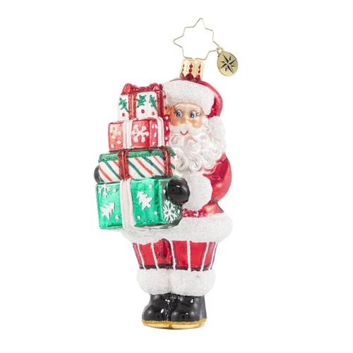 Christopher Radko Time To Celebrate! Glass Christmas Ornament 1020771 1 Christopher Radko Time To Celebrate! Glass Christmas Ornament 1020771