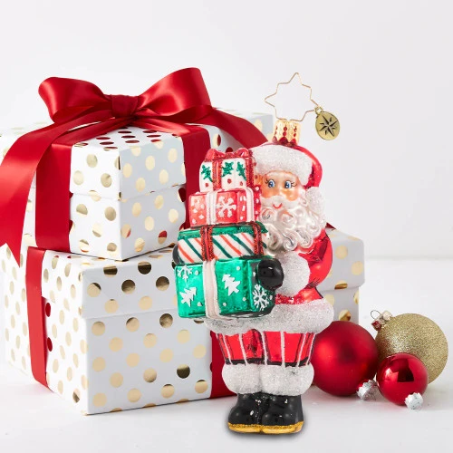 Christopher Radko Time To Celebrate! Glass Christmas Ornament 1020771 2 Christopher Radko Time To Celebrate! Glass Christmas Ornament 1020771 - Image 2