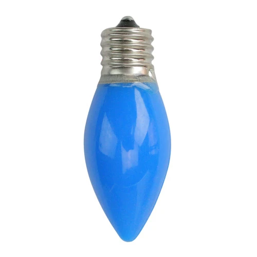 Northlight Pack Of 4 Opaque Blue C9 Christmas Replacement Bulbs 3 Northlight Pack Of 4 Opaque Blue C9 Christmas Replacement Bulbs - Image 3