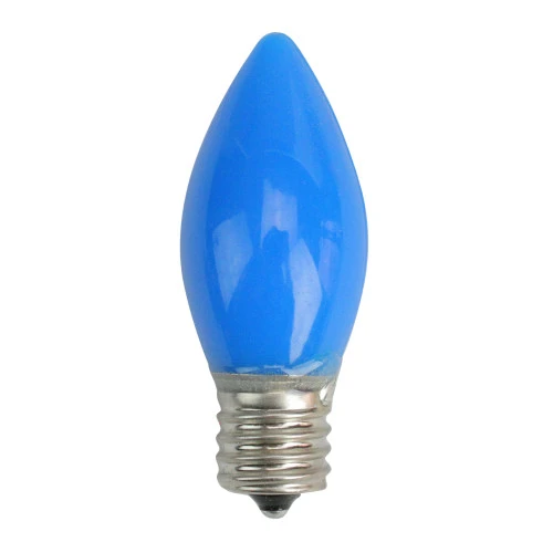 Northlight Pack Of 4 Opaque Blue C9 Christmas Replacement Bulbs 2 Northlight Pack Of 4 Opaque Blue C9 Christmas Replacement Bulbs - Image 2