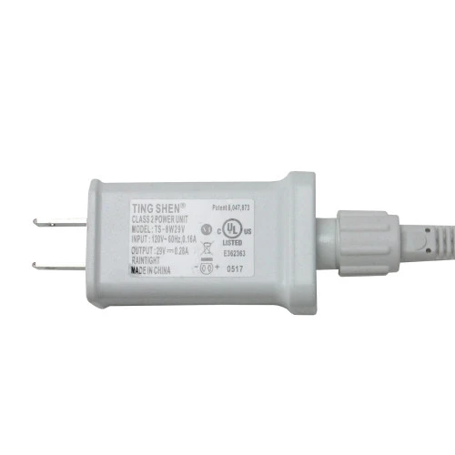 150 Red And White LED Swag Christmas Lights - 7.5 Ft White Wire 3 150 Red And White LED Swag Christmas Lights - 7.5 Ft White Wire - Image 3