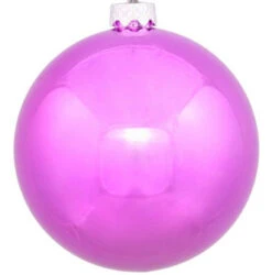 Shiny Orchid Pink UV Resistant Commercial Shatterproof Christmas Ball Ornament 2.75" (70mm) - Pack Of 12 -Winter Decor Store vickerman n590709dsv 2 58566.1726712132