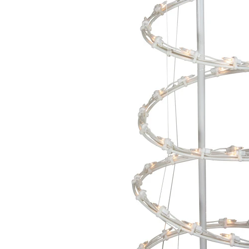 Northlight 6' Pre-Lit Spiral Christmas Tree - Clear Lights 3 Northlight 6' Pre-Lit Spiral Christmas Tree - Clear Lights - Image 3